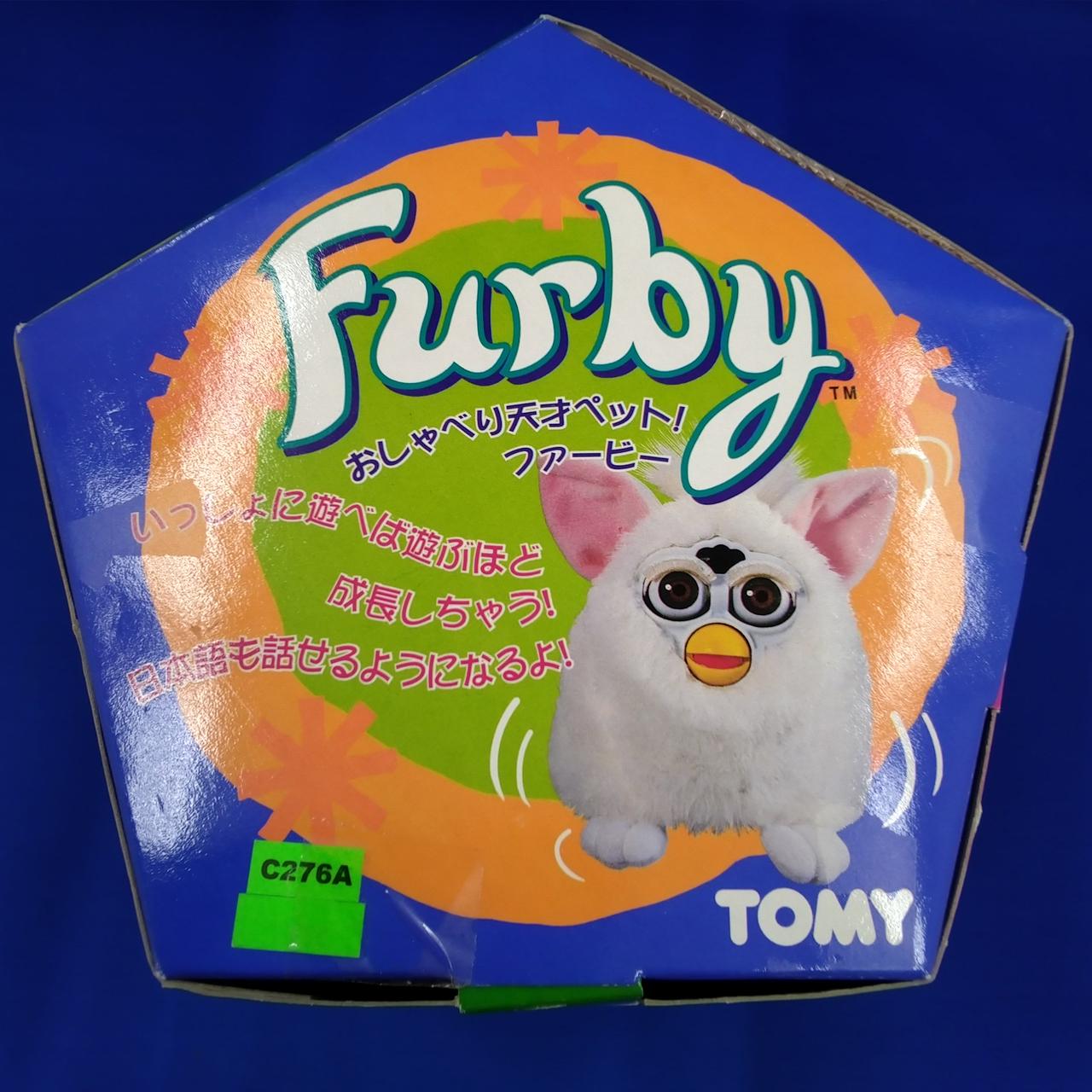 【未開封】　初代ファービー　1998年製　TOMY 未開封]TOMY Furby 初代ファービー日本語Ver(白黒ぶち) | HYPER