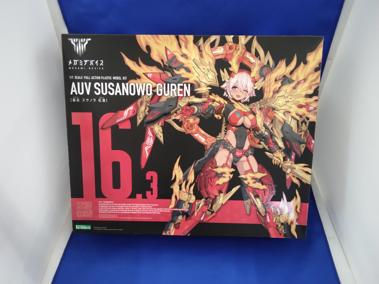 KOTOBUKIYA メガミデバイス 皇巫 スサノヲ 紅蓮 特典パーツ付き 新品 皇巫 スサノヲ 紅蓮: プラモデル｜コトブキヤオンラインショップ