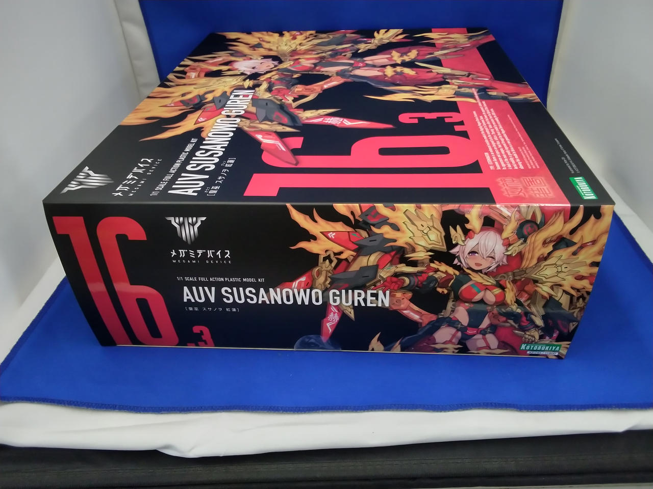 コトブキヤ|皇巫 スサノヲ 紅蓮 メガミデバイス 特典パーツ付き