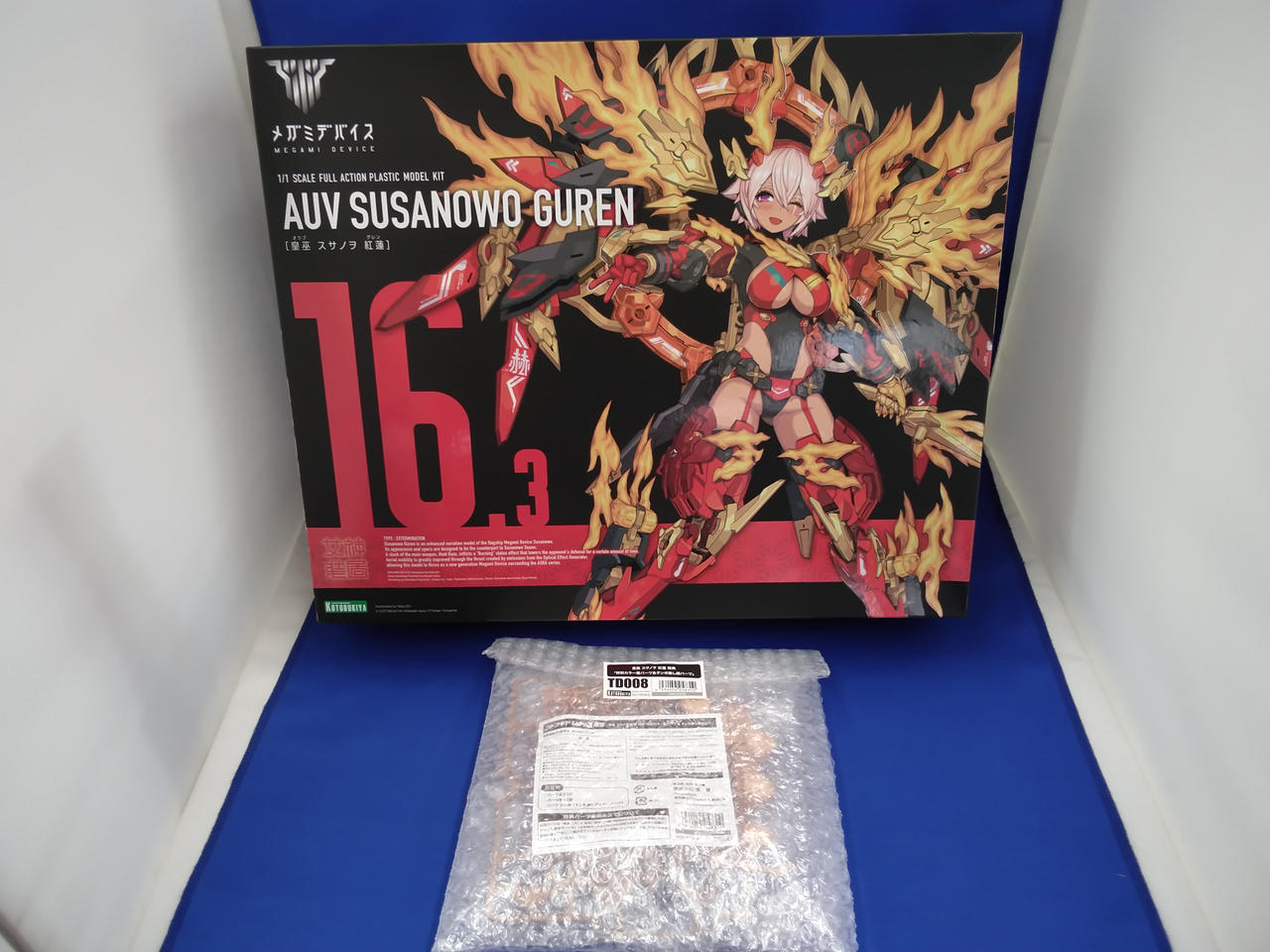 KOTOBUKIYA メガミデバイス 皇巫 スサノヲ 紅蓮 特典パーツ付き 新品 皇巫 スサノヲ 紅蓮: プラモデル｜コトブキヤオンラインショップ