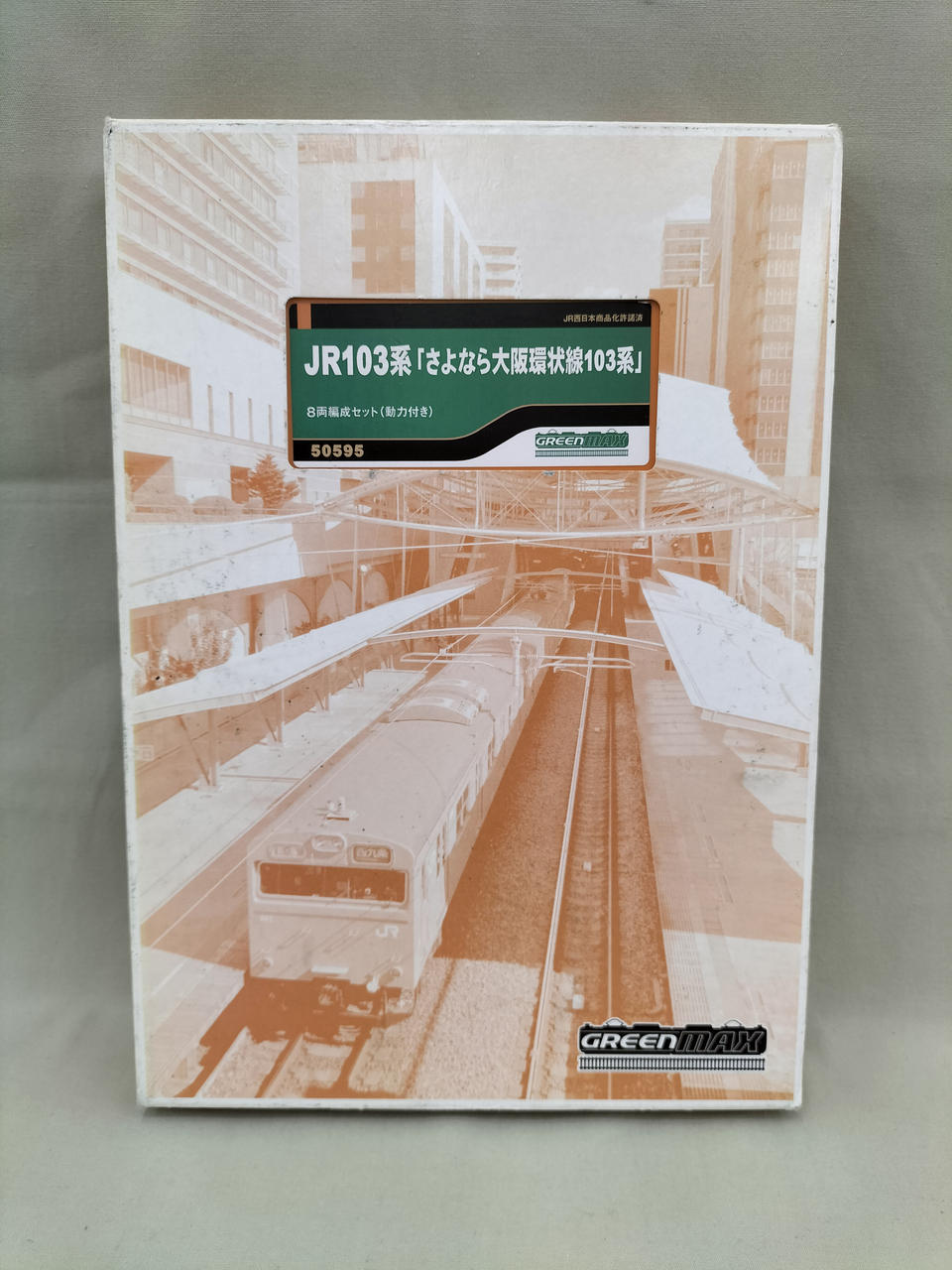 未使用品】GREEN MAX JR103系 さよなら大阪環状線103系 GREENMAX 50595 JR