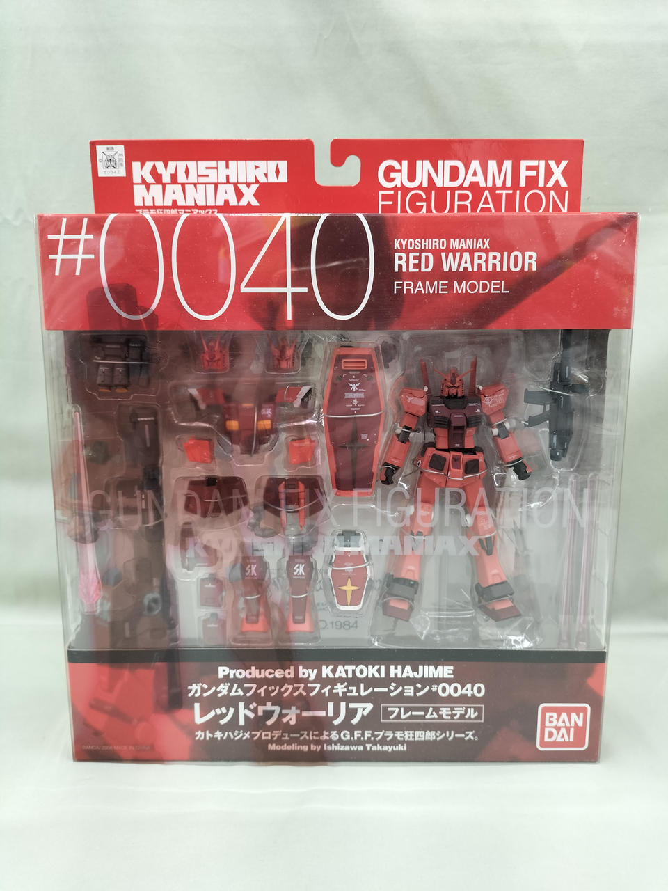 プラモ狂四郎マニアックス　レッドウォーリア FIG]G.F.F.(GUNDAM FIX FIGURATION)×狂四郎マニアックス #0040