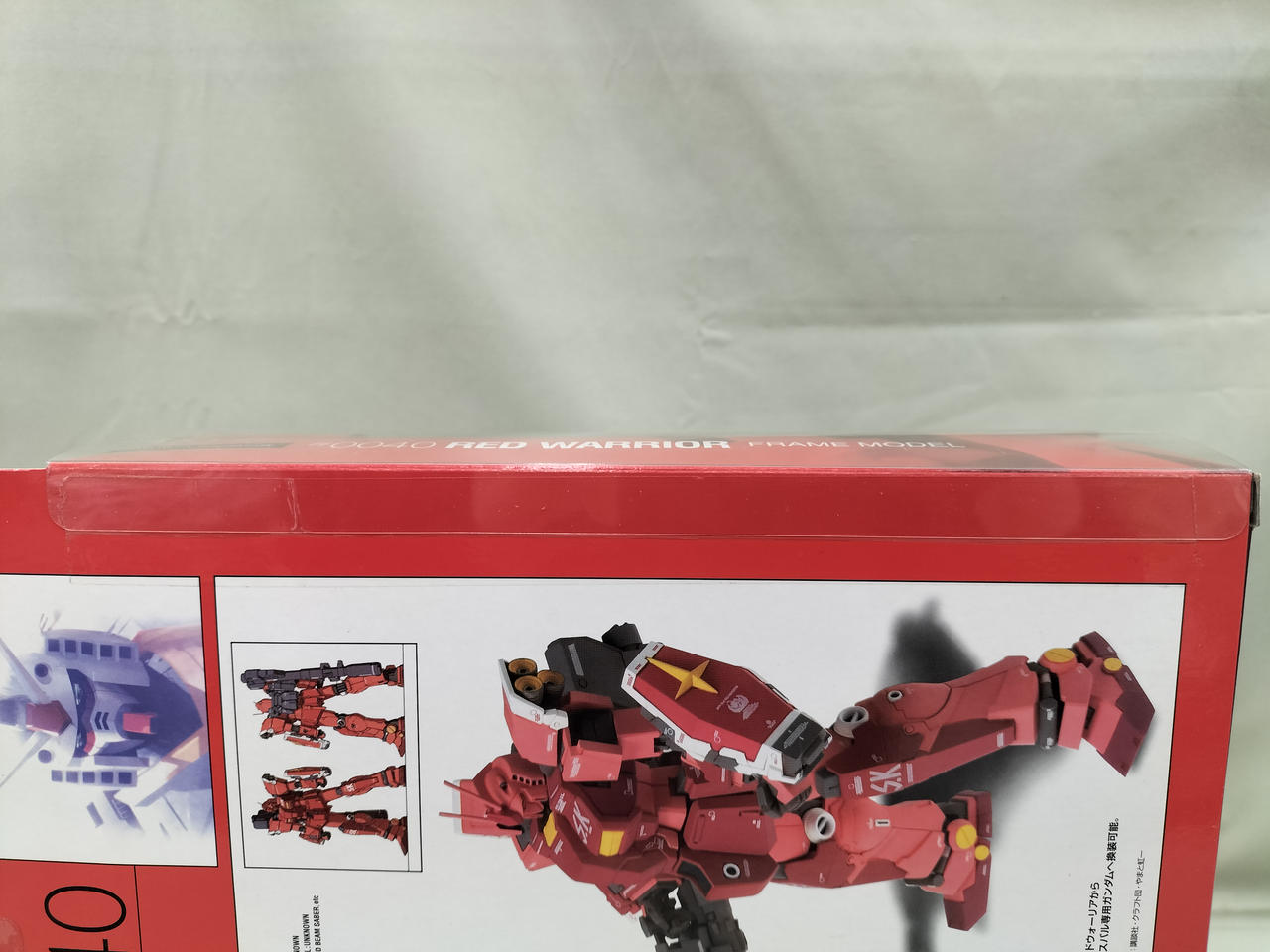 プラモ狂四郎マニアックス　レッドウォーリア バンダイ GUNDAM FIX FIGURETION×狂四郎マニアックス レッド