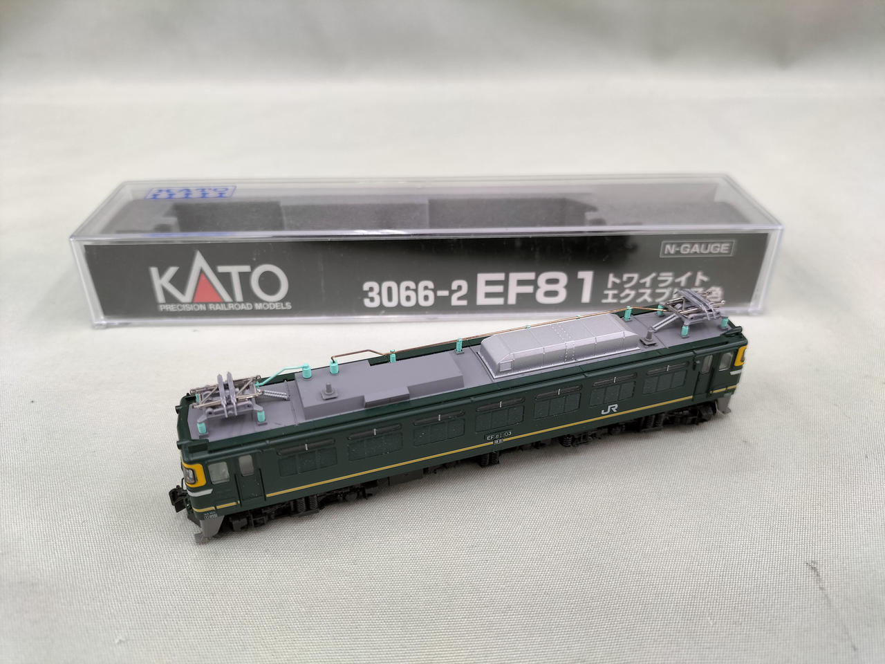 Ｎゲージ　ＫＡＴＯ　トワイライトＥＸＰ　６両基本セット＋ＥＦ８１機関車　中古美品 カトー(KATO)|EF81 トワイライトエクスプレス色|HARDOFFオフ