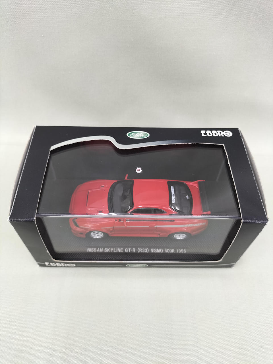 楽天市場】エブロ 1/43 ニスモ 400R 1996 NISMO 400R R33