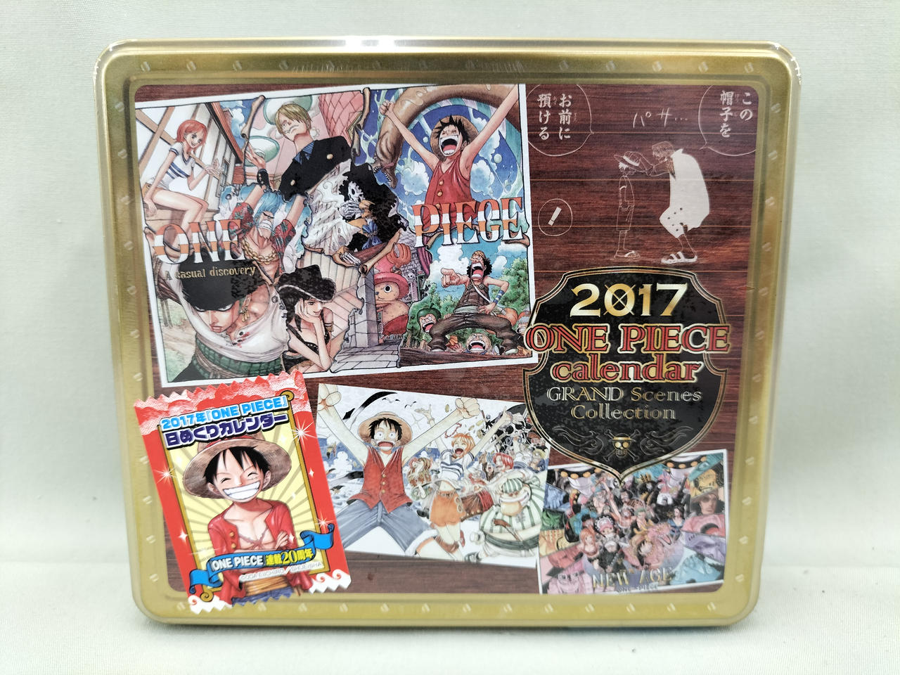 ONE PIECE コミックカレンダー2017 GRAND Collection One Piece Comic Calendar 2017 Model Number GRAND Scenes