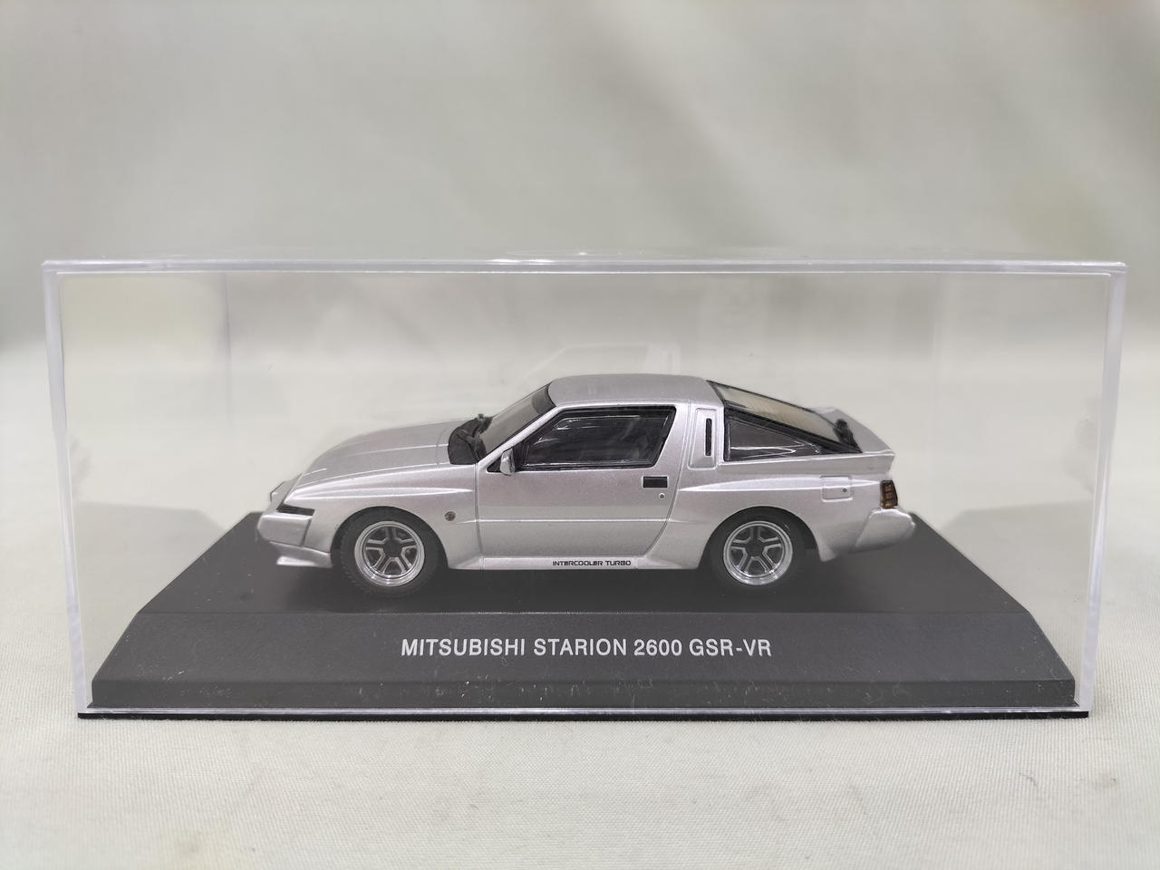 BLAAK - 1/43 MITSUBISHI STARION 2600 GSR-VR(セルビアブラック) 完成品 ミニカー(03712BK) 京商 BLAAK - 1/43 MITSUBISHI STARION 2600 GSR-VR(セルビアブラック