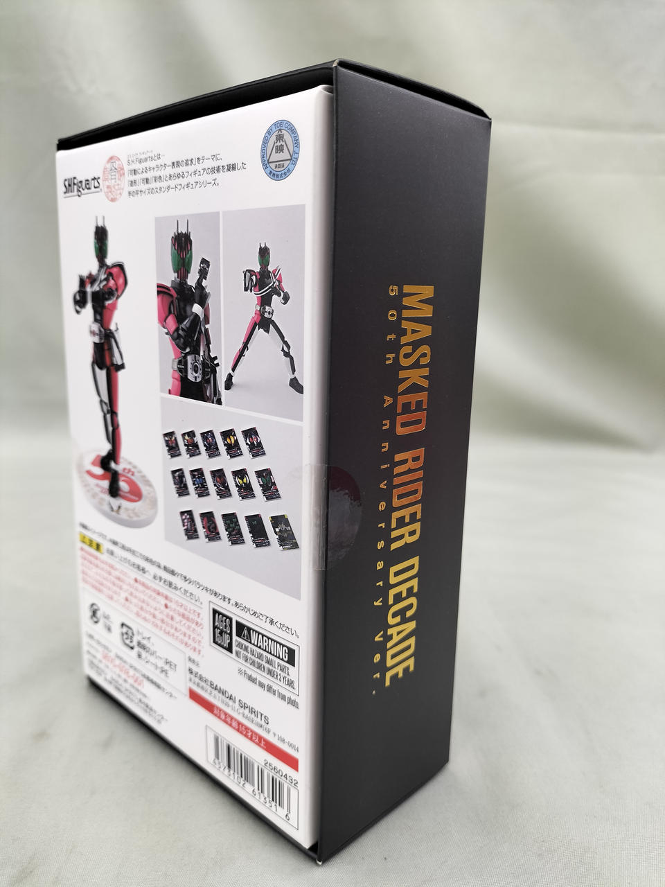 真骨彫製法　仮面ライダーディケイド　50th 開封品 S.H.Figuarts（真骨彫製法） 仮面ライダーディケイド 50th