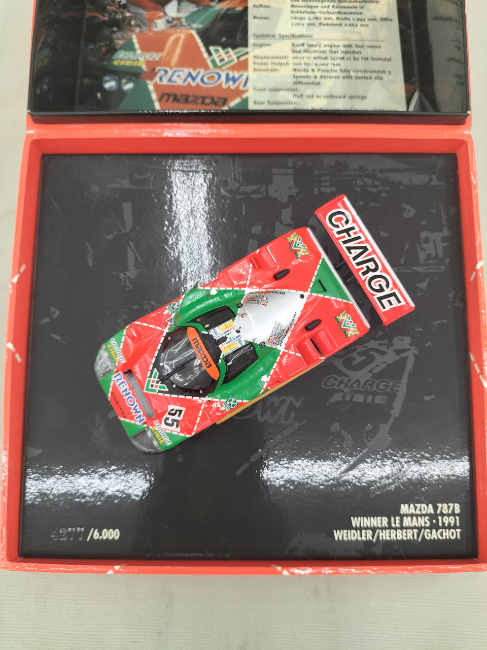 MINICHAMPS|1/43 マツダ787B|HARDOFFオフモール（オフモ
