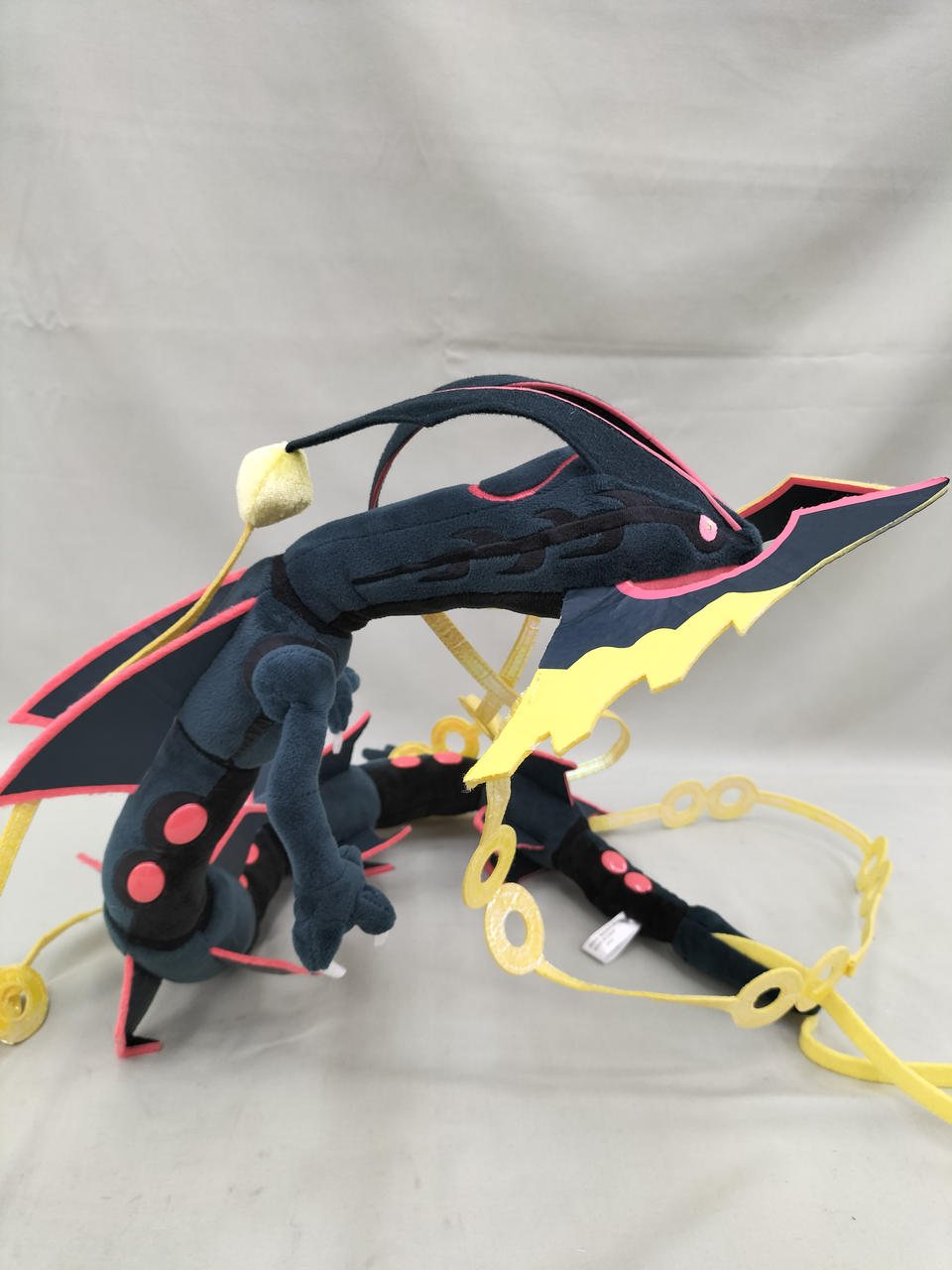 黒いメガレックウザ ポケモンセンター限定 黒いメガレックウザ ぬいぐるみ タグ付き