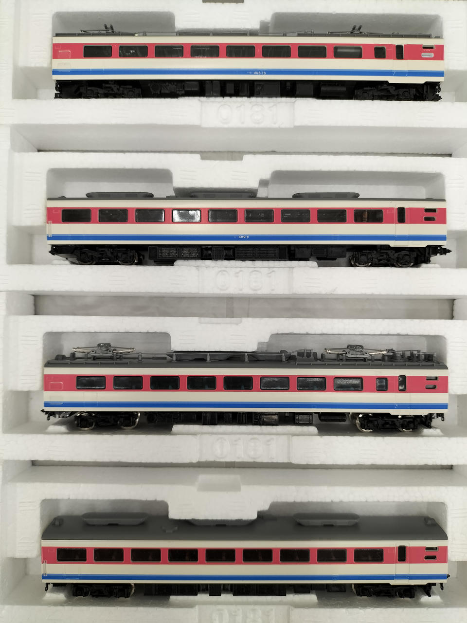 【TOMIX】JR489系特急電車(白山)基本セット＋増結セット JR 489系特急電車（金沢運転所・H03編成・白山）増結セット