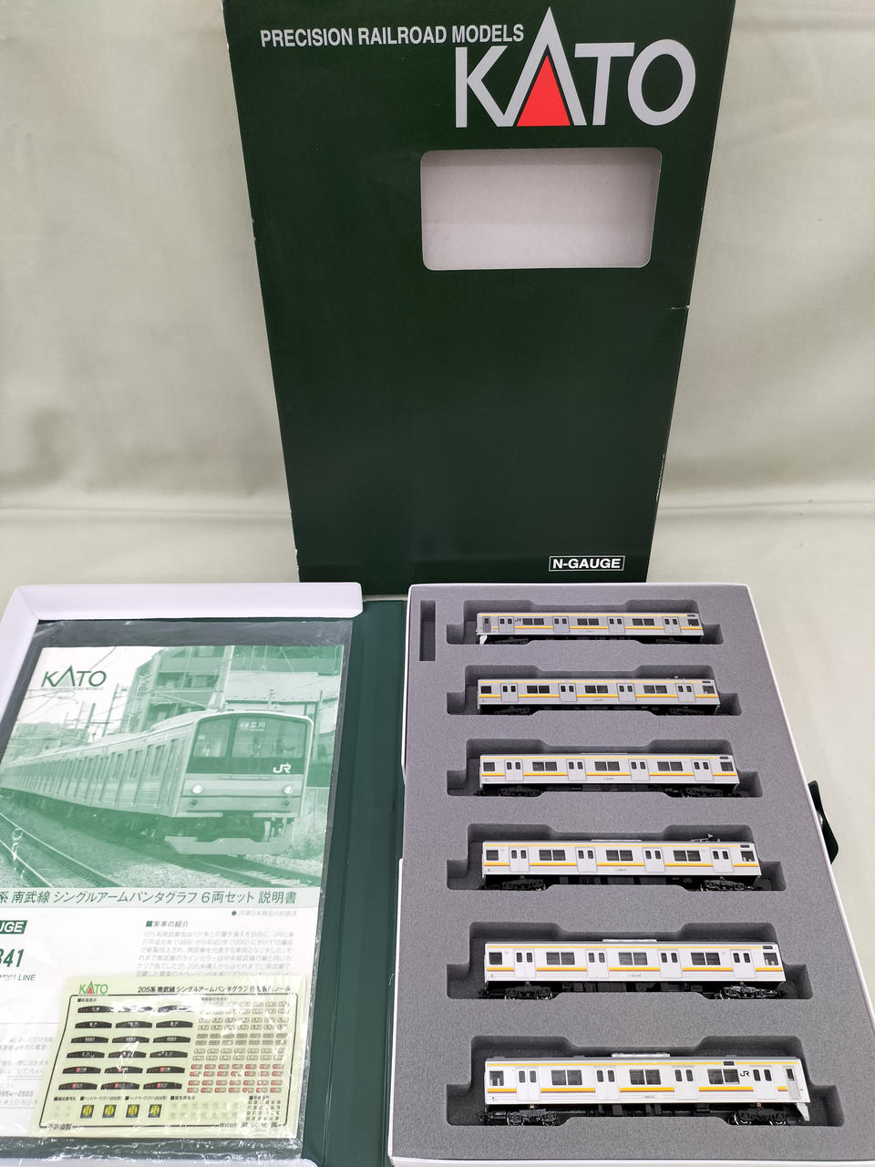 カトー(KATO)|205系南武線 シングルアームパンタグラフ 6両