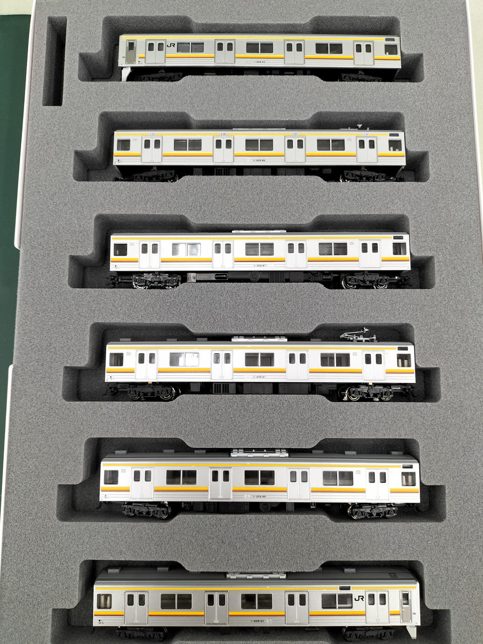 カトー(KATO)|205系南武線 シングルアームパンタグラフ 6両