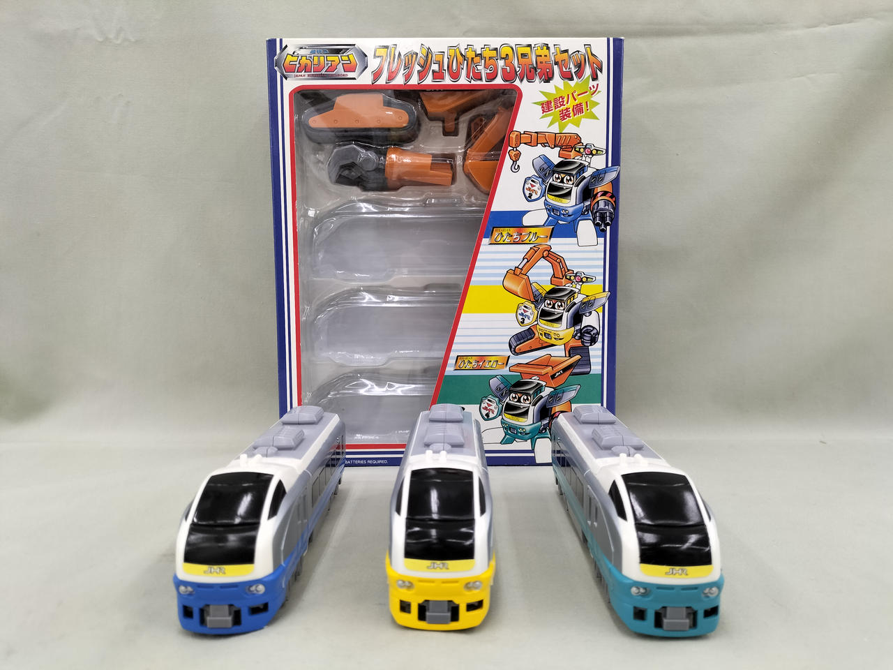 ヒカリアン フレッシュひたち3兄弟セット　当時物　中身未使用　トミー トミー(TOMY)|フレッシュひたち3兄弟セット|HARDOFFオフモール（オフモ