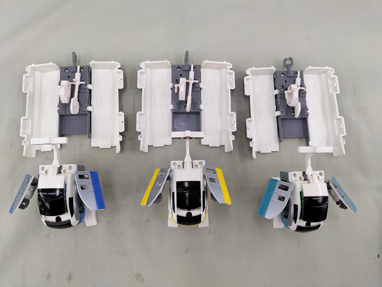 ヒカリアン フレッシュひたち3兄弟セット　当時物　中身未使用　トミー BM054_2.webp