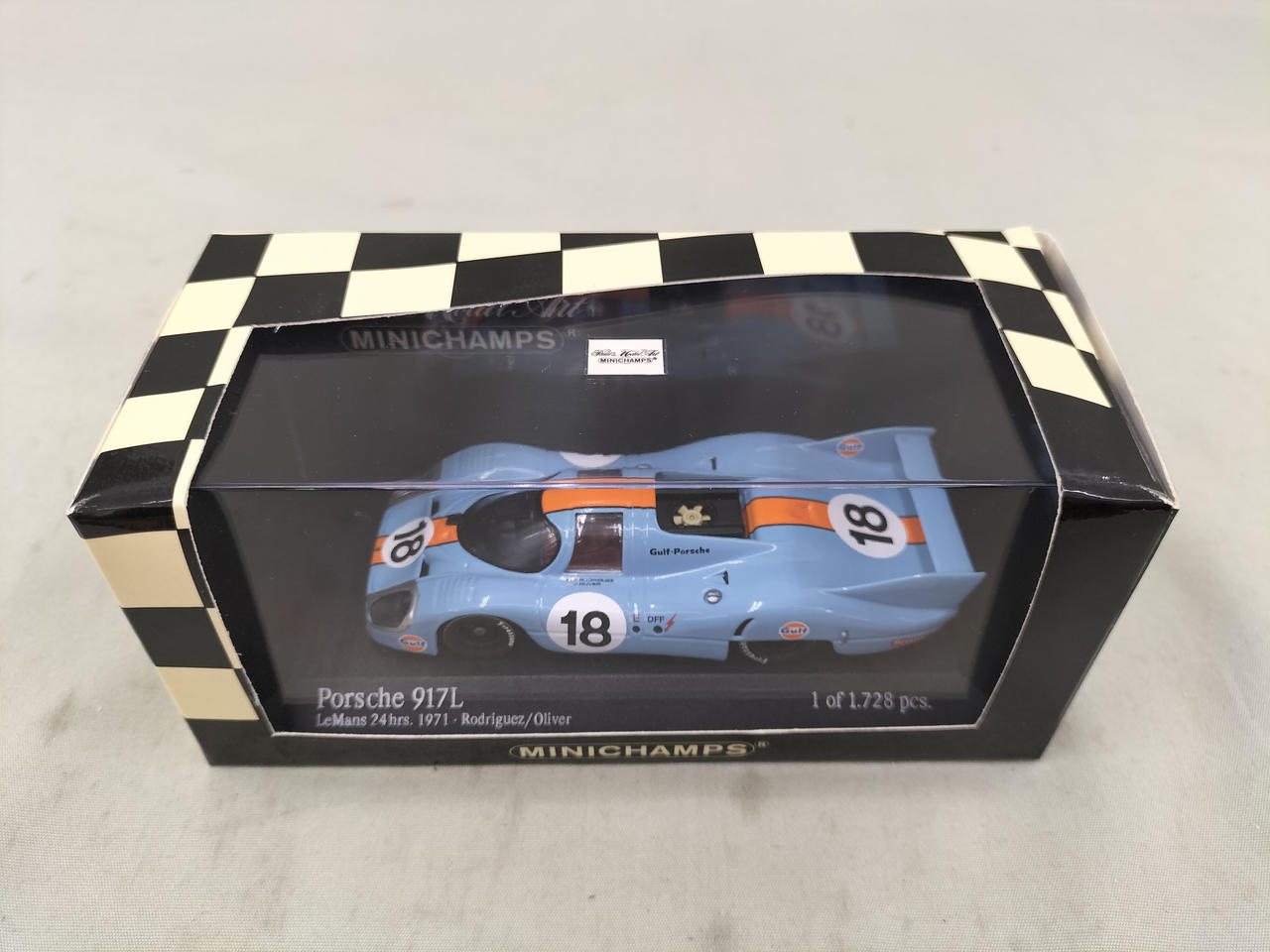 ミニチャンプス(MINICHAMPS)|ポルシェ917L GULF|【ハードオフ公式通販