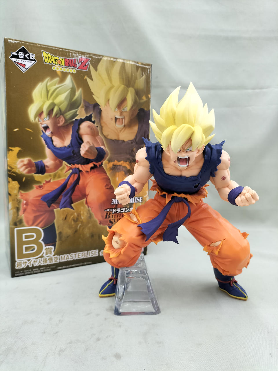 ドラゴンボール MASTERLISE 孫悟空 B賞 B賞 超サイヤ人孫悟空 MASTERLISE 一番くじ ドラゴンボール フィギュア