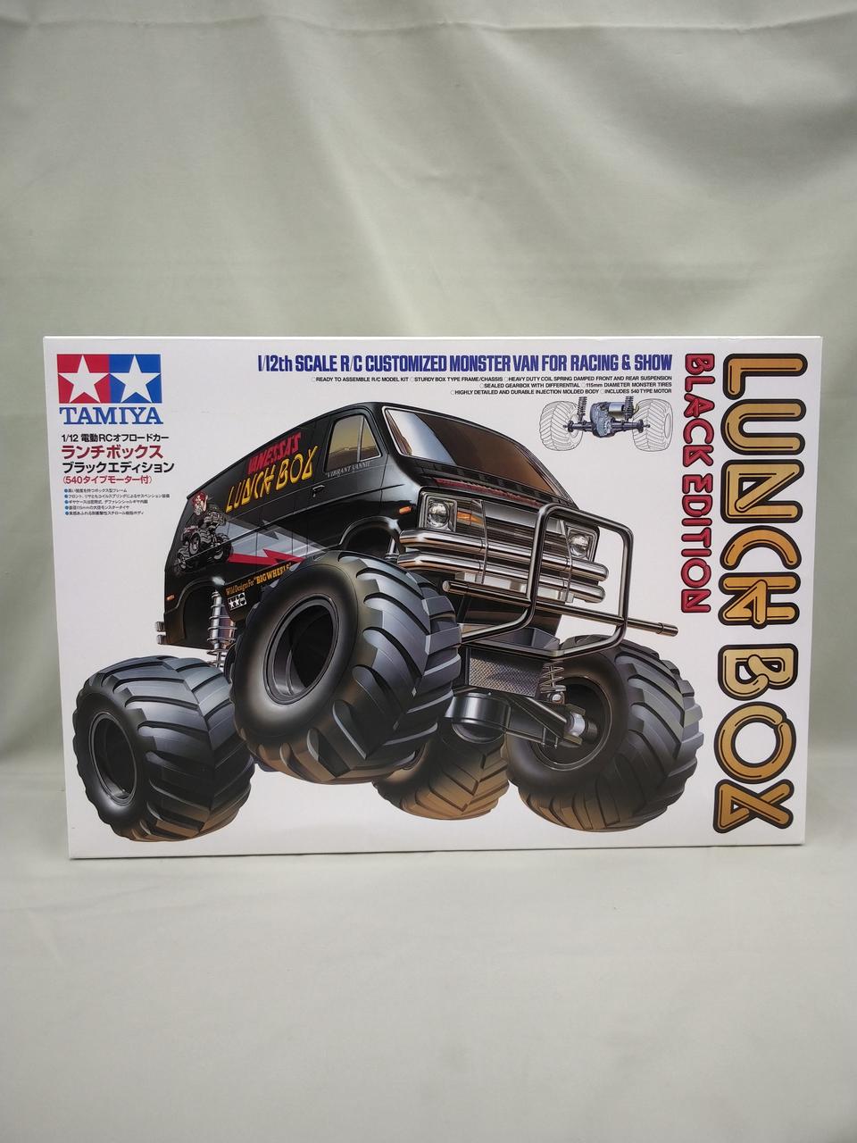 タミヤ　ランチボックス　ブラックエディション Amazon.co.jp: タミヤ(TAMIYA) 1/10 電動RCカーシリーズ No.546