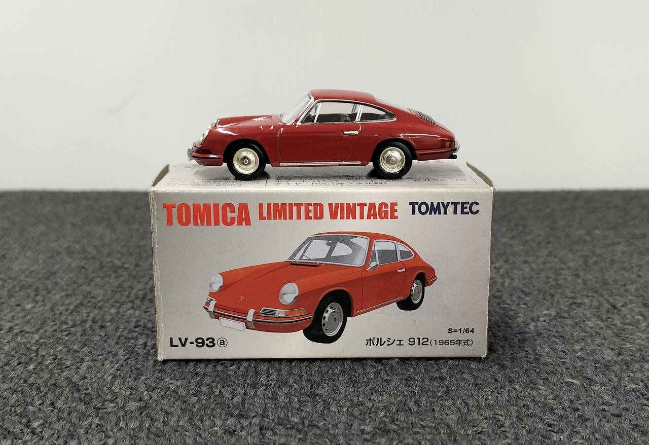 TOMICA LIMITED VINTAGE ポルシェ 912 LV-93 LV-93b ポルシェ 912（緑） | 製品をさがす | tomica LIMITED