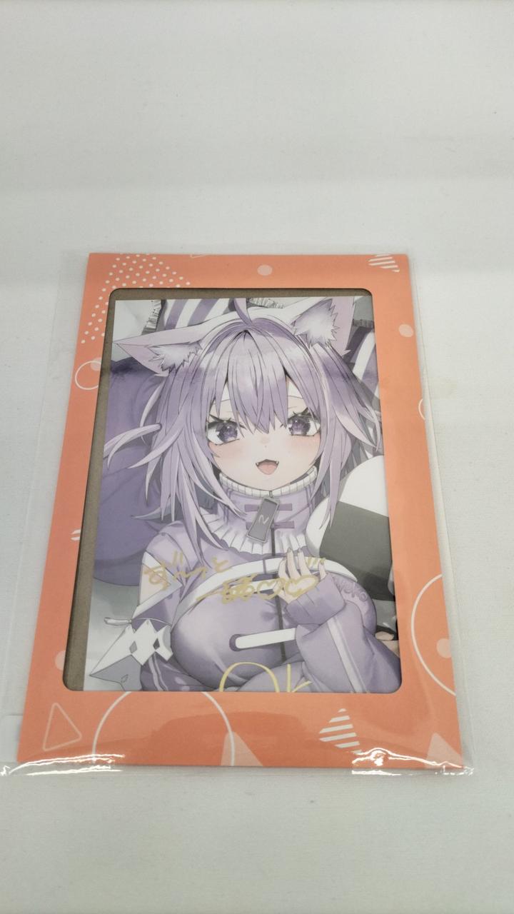 猫又おかゆ はじめてのメン限衣装グッズ 直筆メッセージ入り ポストカード 猫又おかゆ🍙 on X: 
