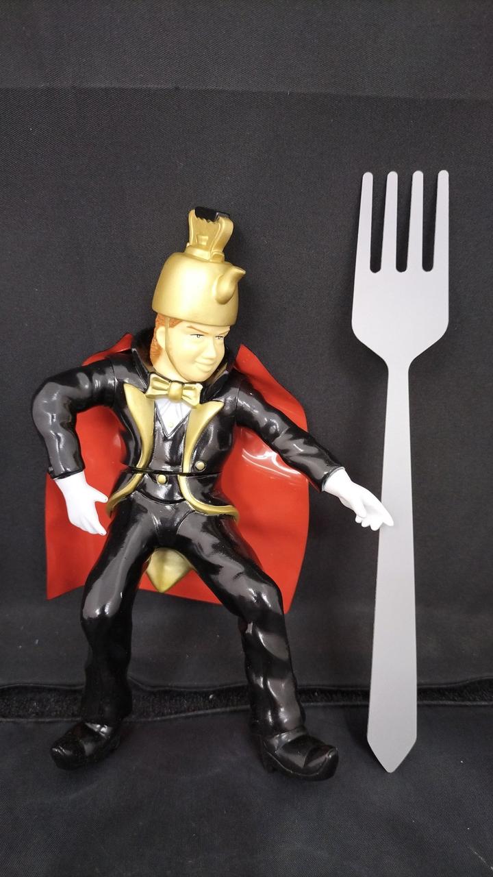 ヤキソバンソフト人形 やかんあくまケトラー あらわる ソフト人形