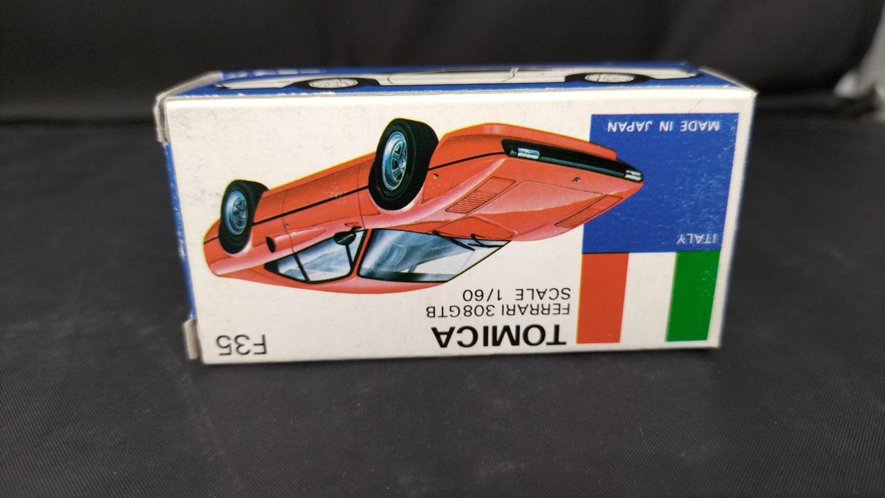 TOMICA　トミカ　フェラーリ308GTB　ワイドホイール　箱付き TOMICA (トミカ) フェラーリ 308GTB 青箱｜トレファクONLINE