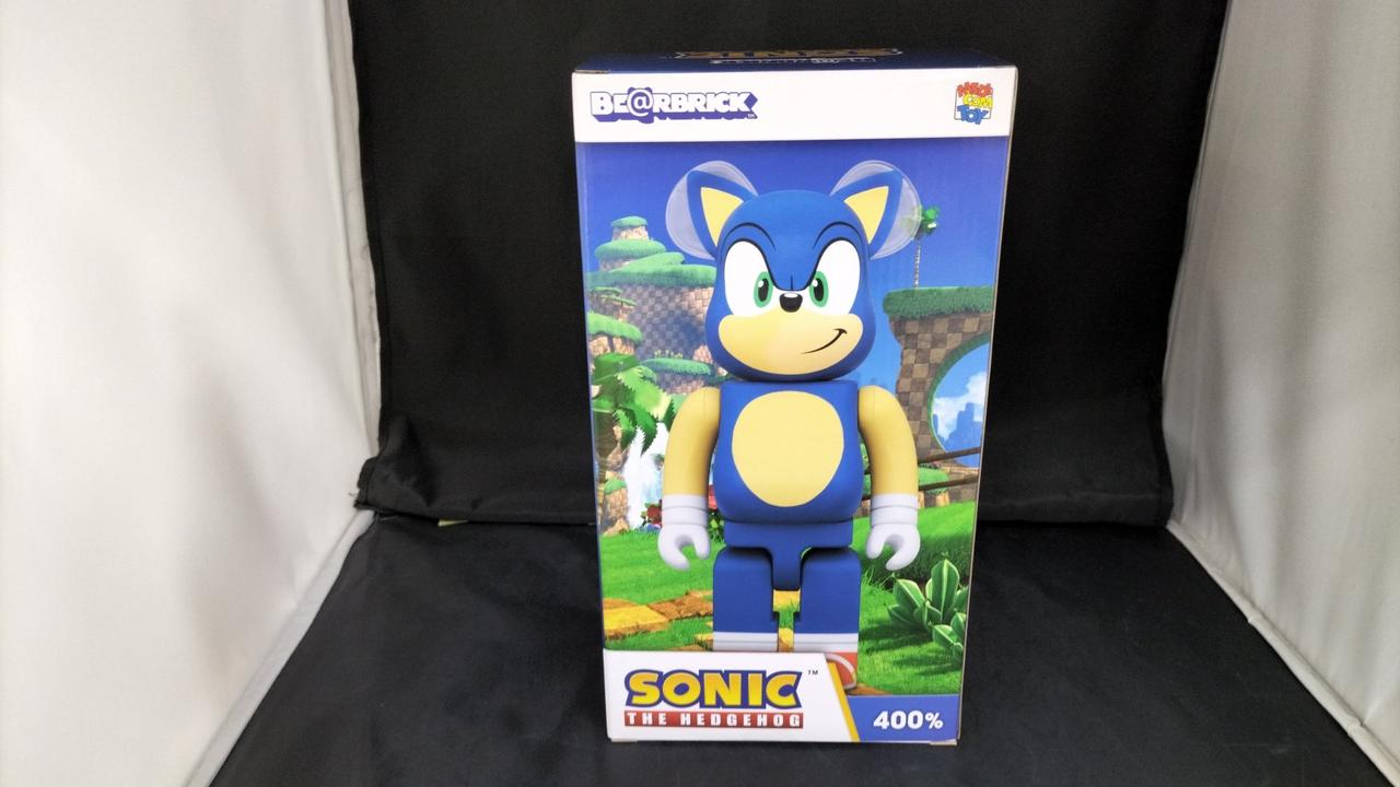 【セガストア限定】　ソニック　ザ　ヘッジホッグ　100% 400% ベアブリック セガストア限定】 ソニック ザ ヘッジホッグ 100% 400% ベア