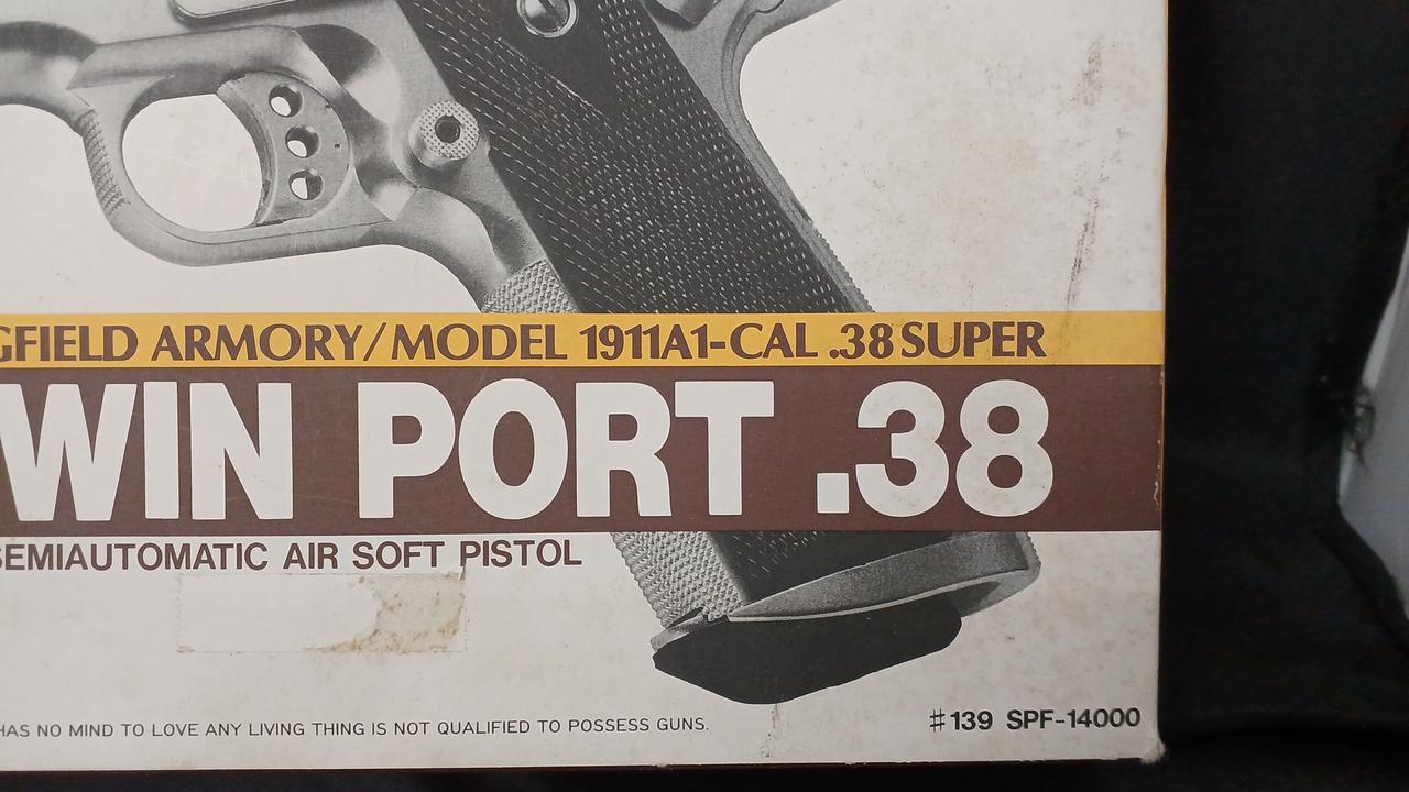 MGC社 Nastoff Twin Port .38 フレームシルバー MGC社 Nastoff