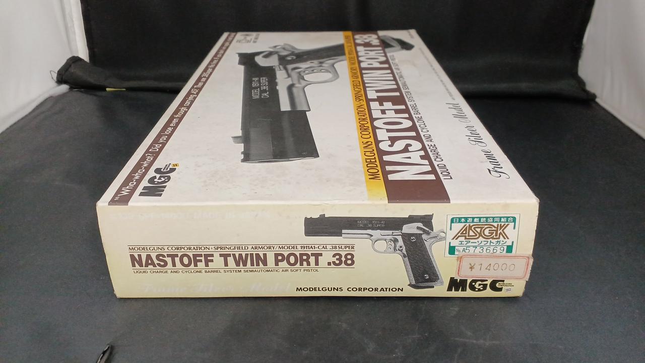 MGC社 Nastoff Twin Port .38 フレームシルバー MGC社 Nastoff Twin Port .38 フレームシルバー S＆W M59