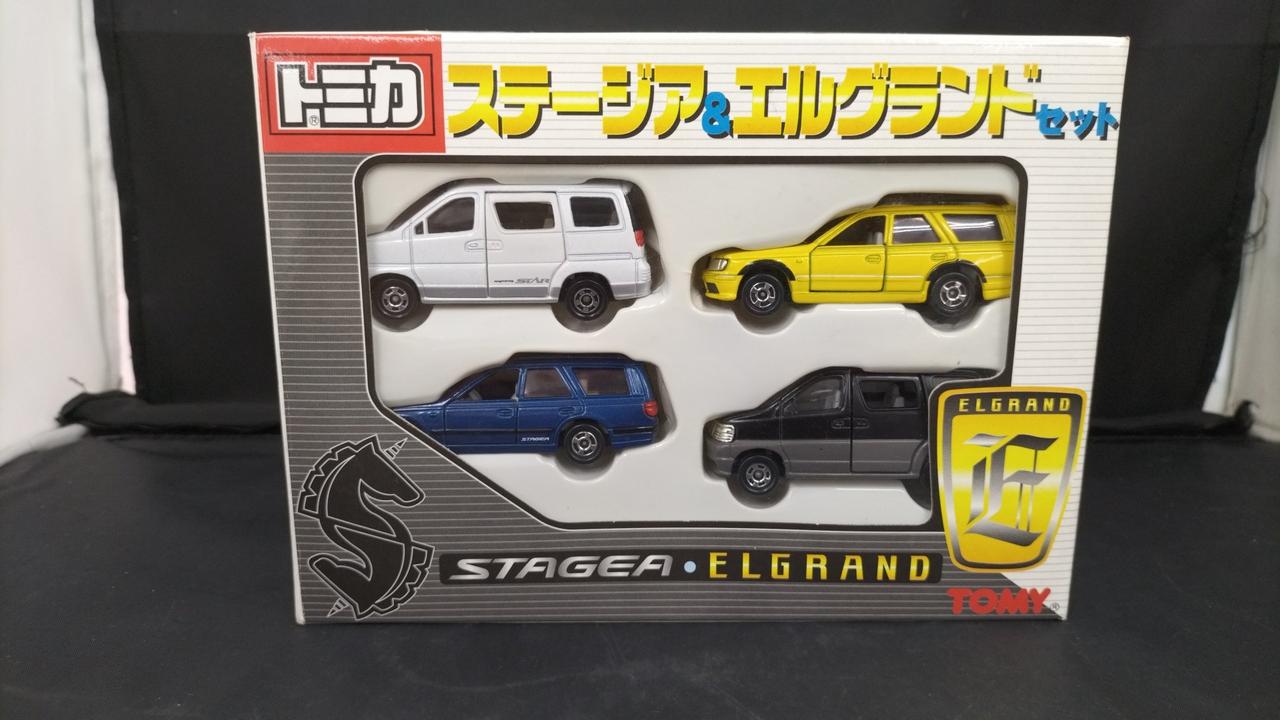TOMY|トミカ ステージア＆エルグランドセット|HARDOFFオフモール