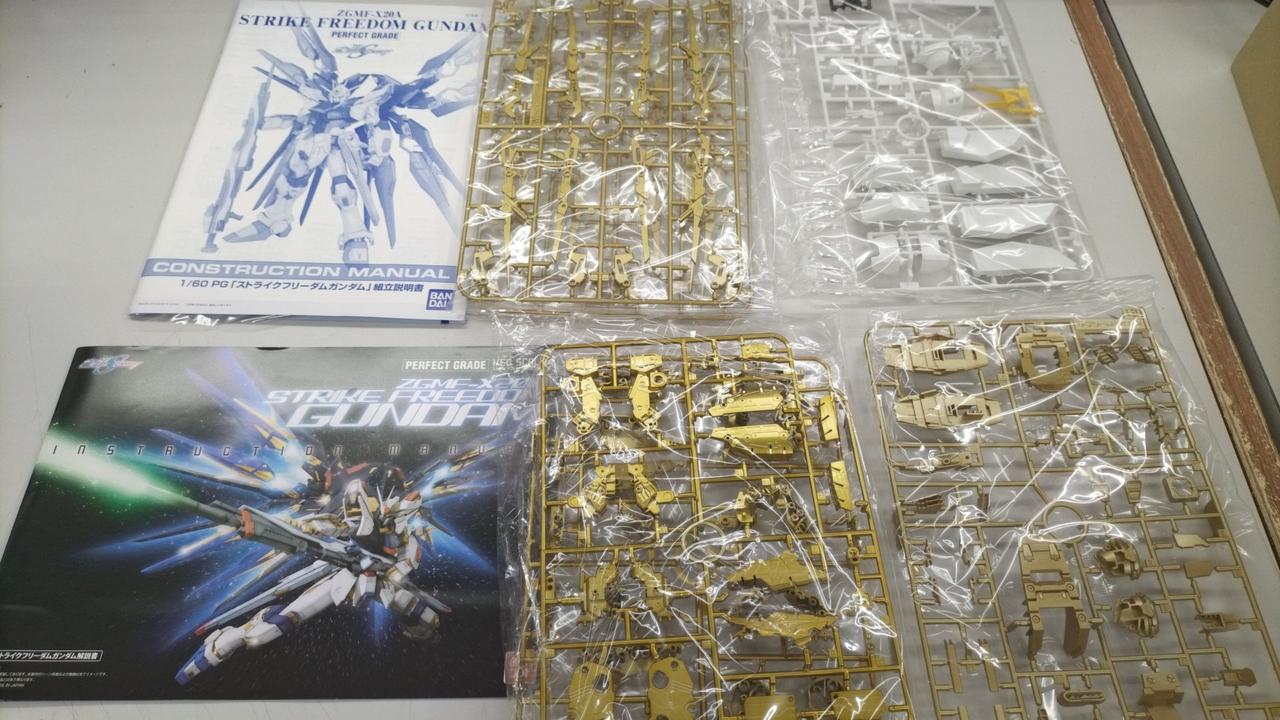 新品未開封】PG ストライクフリーダムガンダム PGストライクフリーダム