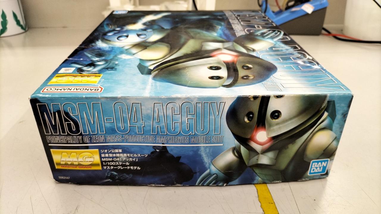 MSM-04 アッガイ 1/100スケール 新品 MG バンダイマスターグレード MG