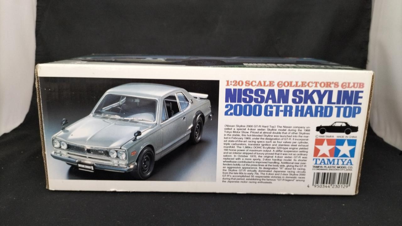 スカイライン 2000GTR 1/20 タミヤ タミヤ(TAMIYA)|ニッサン スカイライン2000GT-R ハードトップ