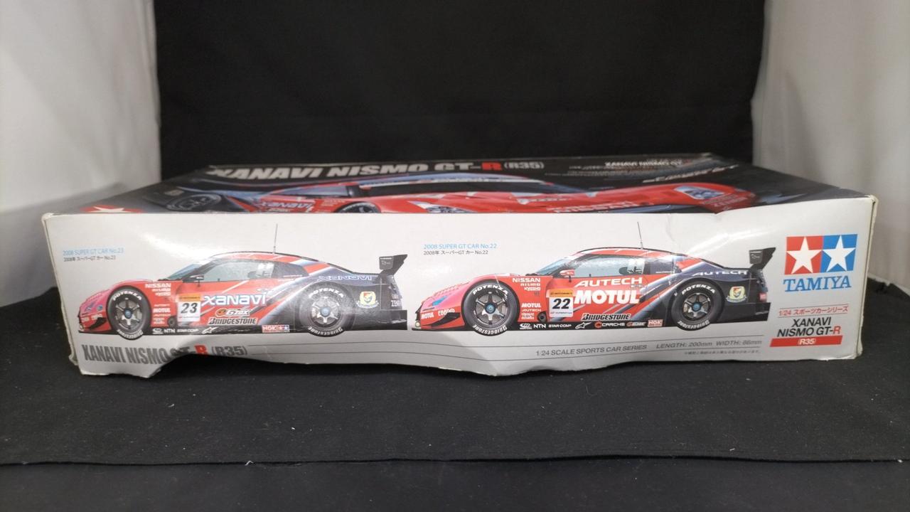 ③タミヤXANAVI NISMO GT-R (R35) プラモデルの未組立品 タミヤ 1/24 スポーツカーシリーズ XANAVI NISMO GT-R（R35