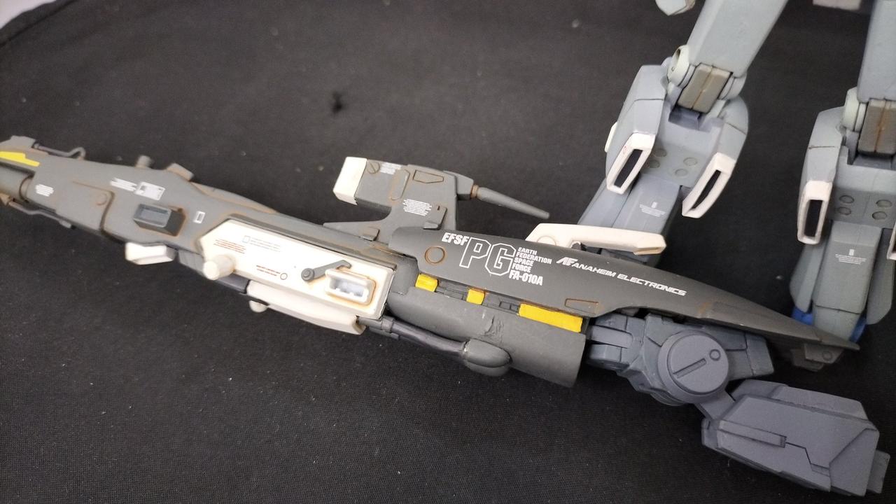 差替前の一部パーツ欠品