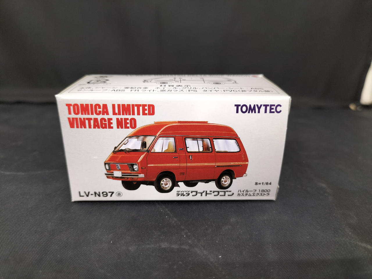 【新品】TOMICALIMITEDVINTAGENEOダイハツデルタワイドワゴン LV-N97b ダイハツ デルタワイド ワゴン ハイルーフ1800カスタム