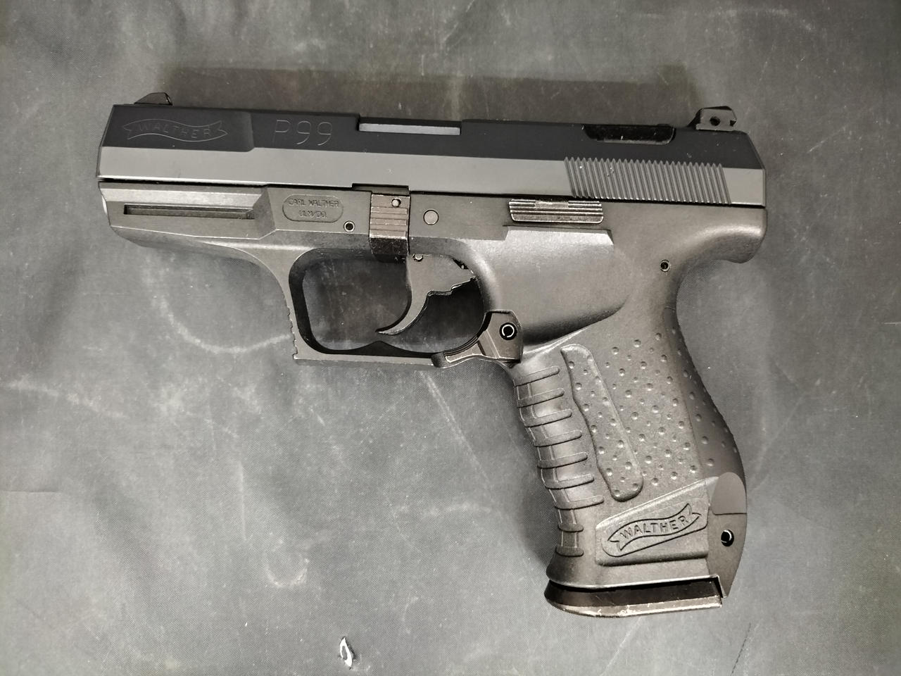 荒*井様 MARUZEN P99 エアソフトガン サイレンサー付き マルゼン・ワルサーP99 フィックスドスライド サイレンサー限定