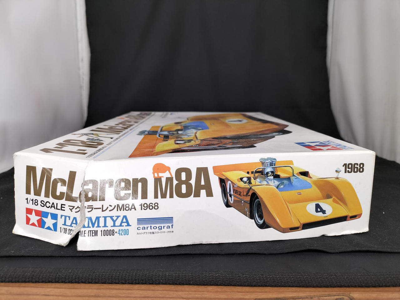タミヤ 1／18 チャレンジャー マクラーレン M8A 1968 タミヤ 1/18 チャレンジャーシリーズ マクラーレンM8A 1968 | タミヤ