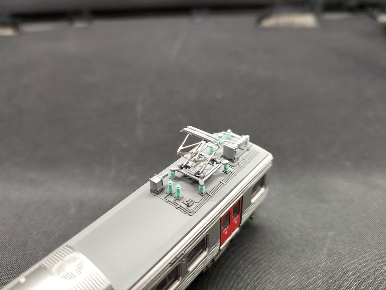 パンタグラフ展開します