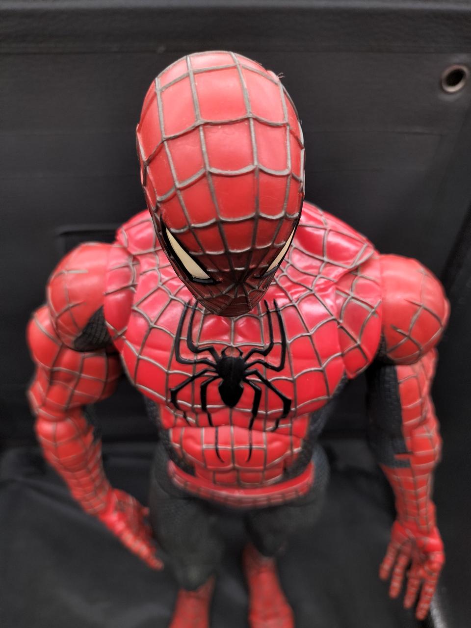 緩くて顔固定できません