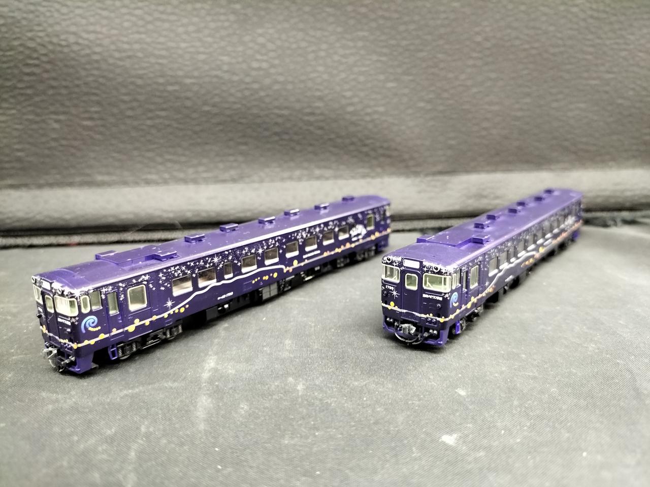 ʕʘ‿ʘʔさま専用1/2 TOMIX 98054 - JR キハ40-2000形ディーゼルカー(鬼太郎列車・ねこ娘