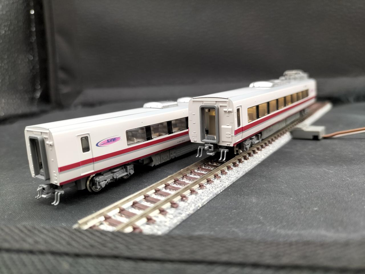 モーター車とこちらの車両のみ室内灯あり