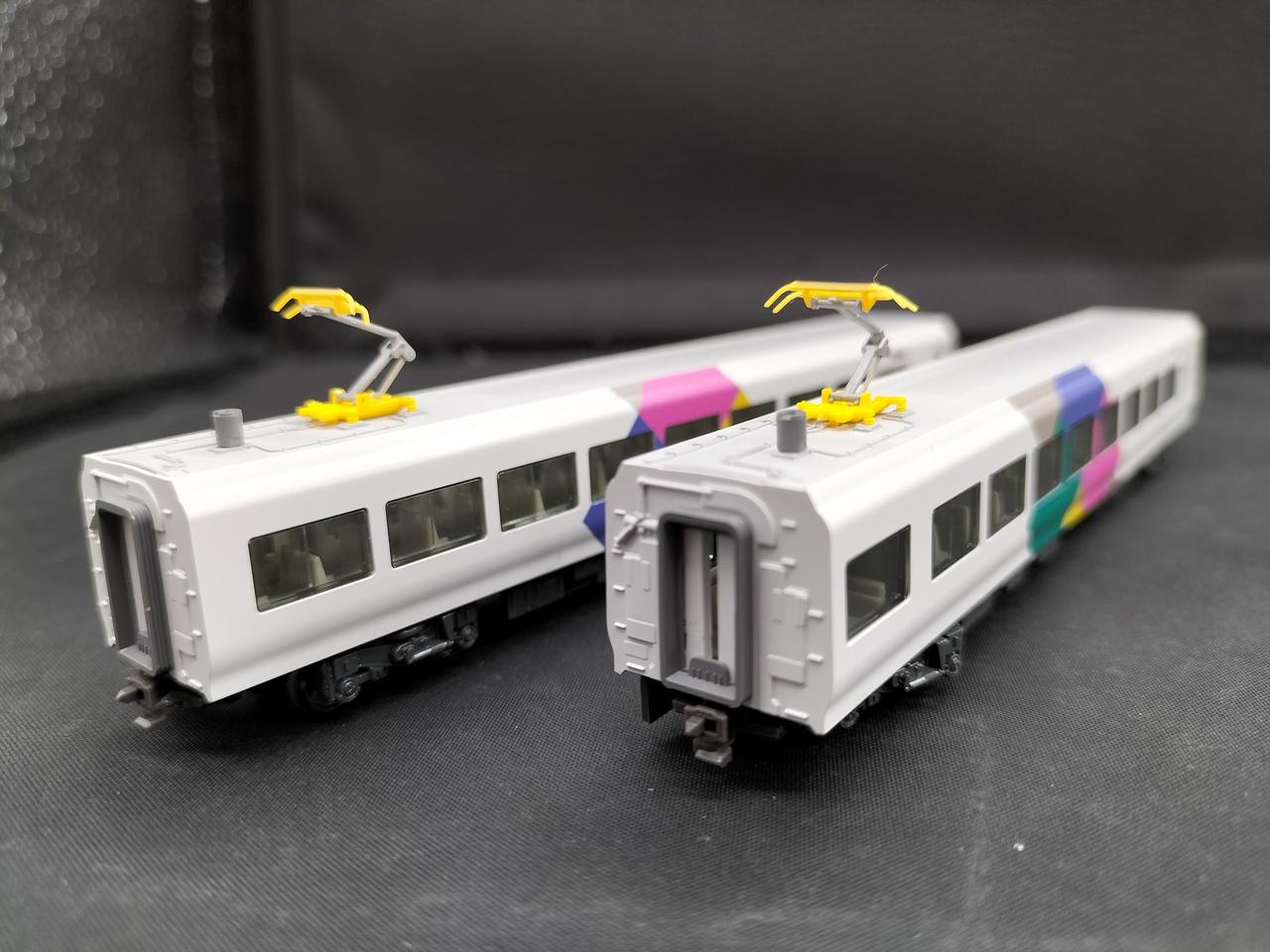 パンタグラフ展開します