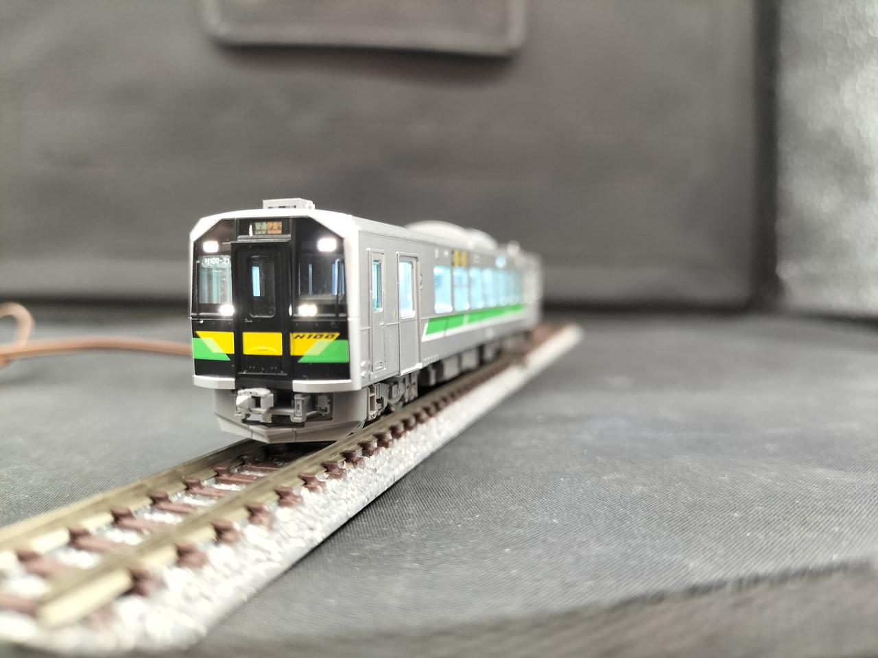 二両目ライト、テールOK