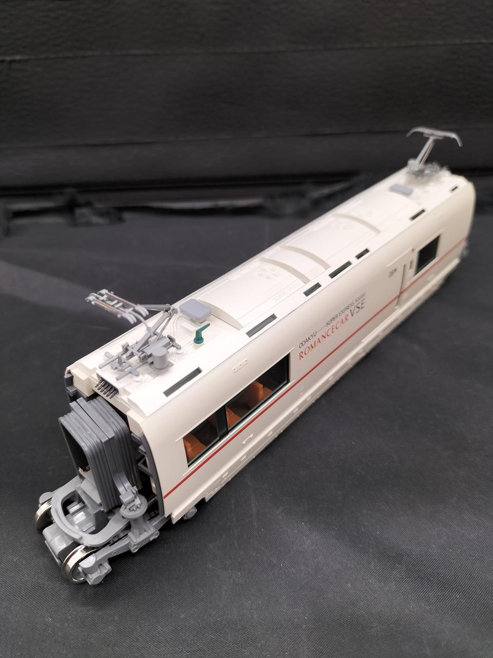 モーター動作OK、パンタグラフ展開します