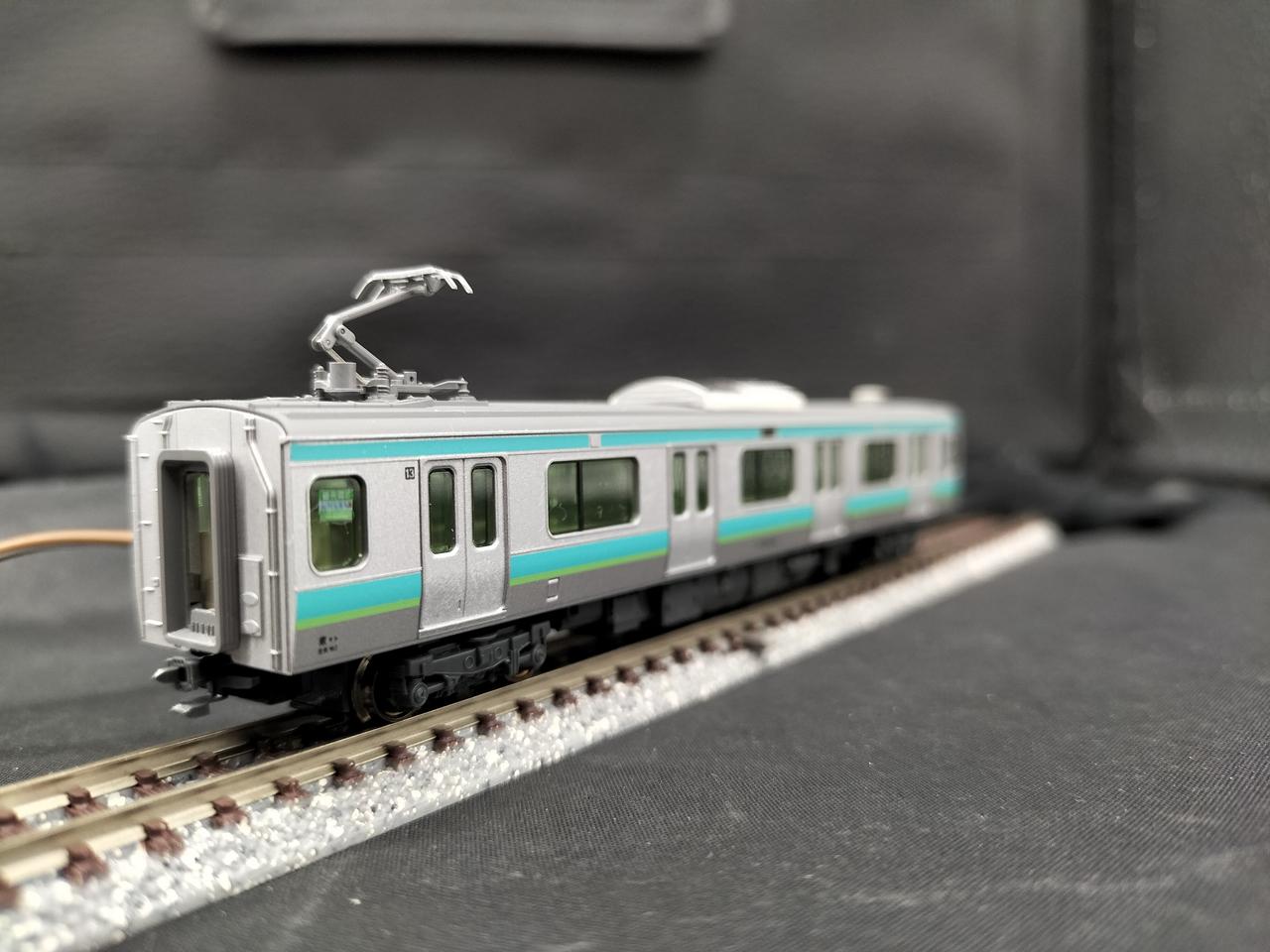 モーター動作OK、パンタ展開します