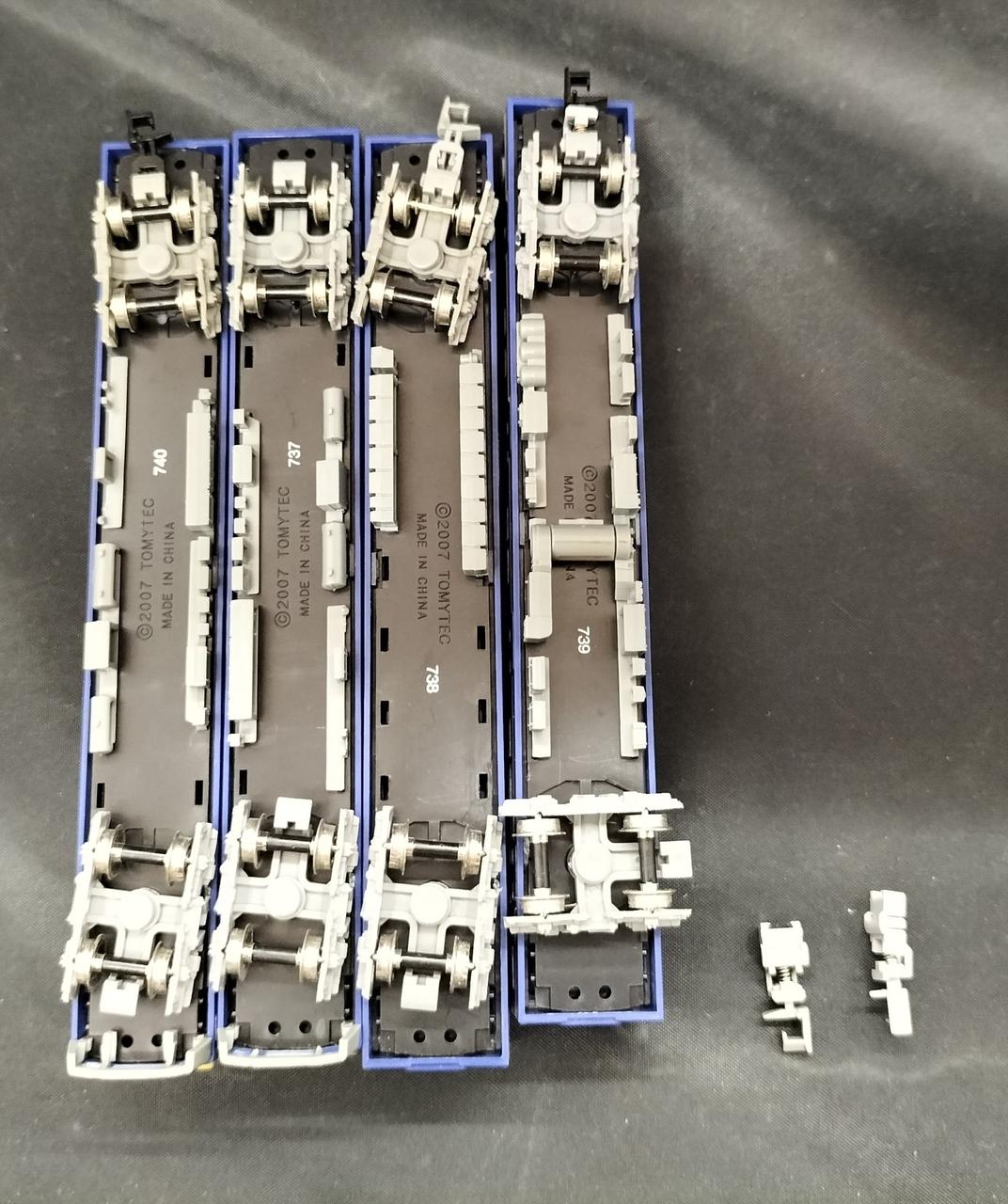 カプラー欠品、外れ