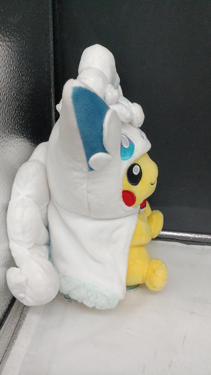 アローラロコンポンチョのピカチュウ　ぬいぐるみ　限定品　ポケモンセンター Amazon.co.jp: ポケモンセンターオリジナル ぬいぐるみ アローラ