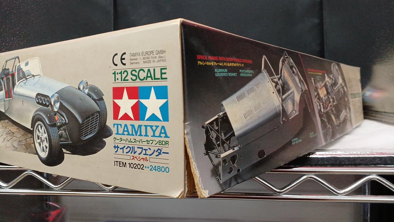 タミヤ　TAMIYA ケーターハム　スーパーセブン　CATERHAM 未組立 タミヤ 1/12 マスターズコーチワークシリーズ ケーターハム