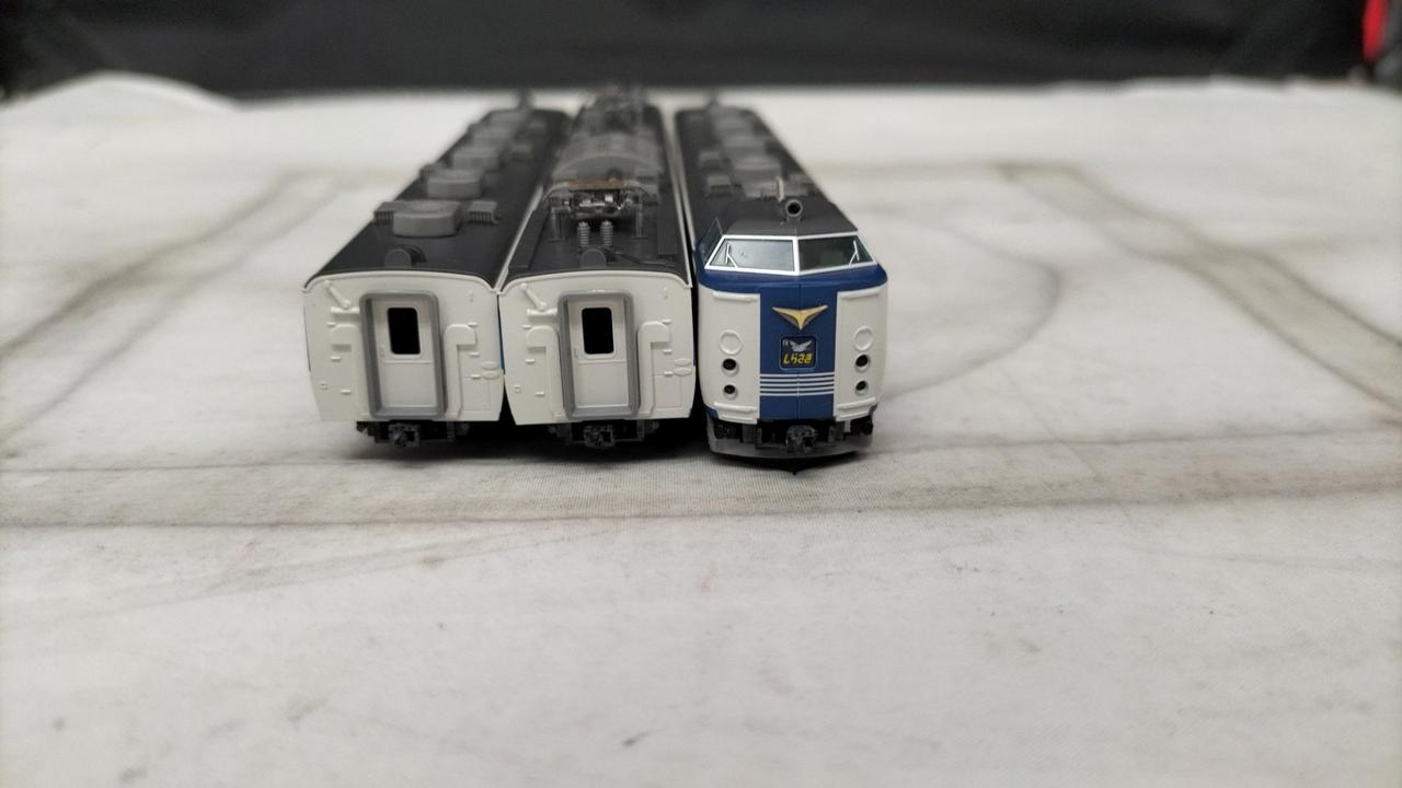 TOMIX 485系　しらさき色（ジャンク品） TOMIX 485系 しらさき色（ジャンク品） JR 485系特急電車